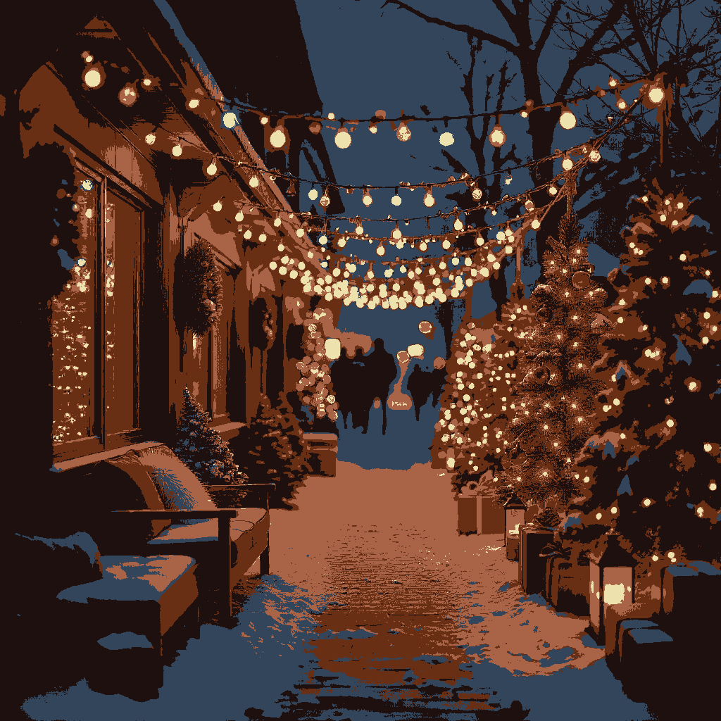 Outdoor Christmas lights (Copy) - Image 2